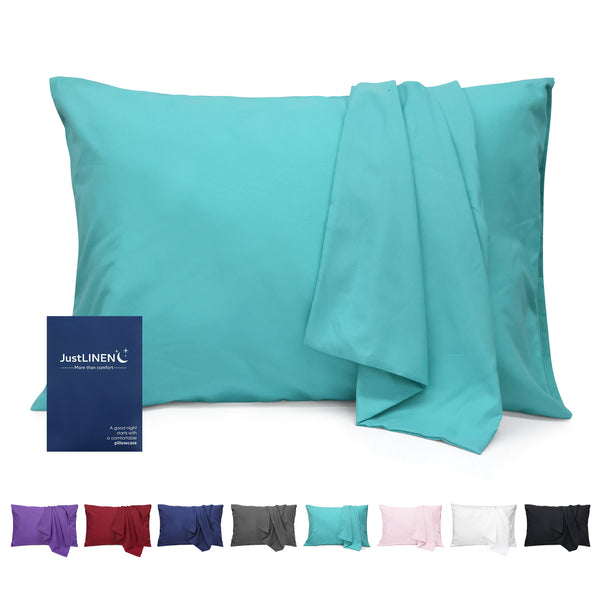 LINENOVA Ultra Soft Microfibre Pillowcases 8 Colors