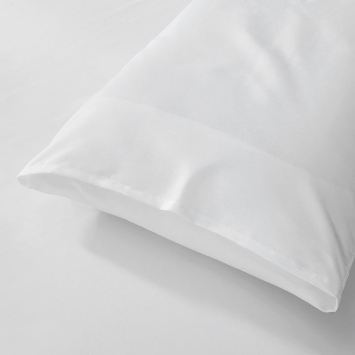 LINENOVA 1200TC Ultra Soft Microfibre Bed Sheets King Single White