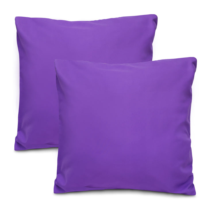LINENOVA Microfibre Pillowcases European Purple
