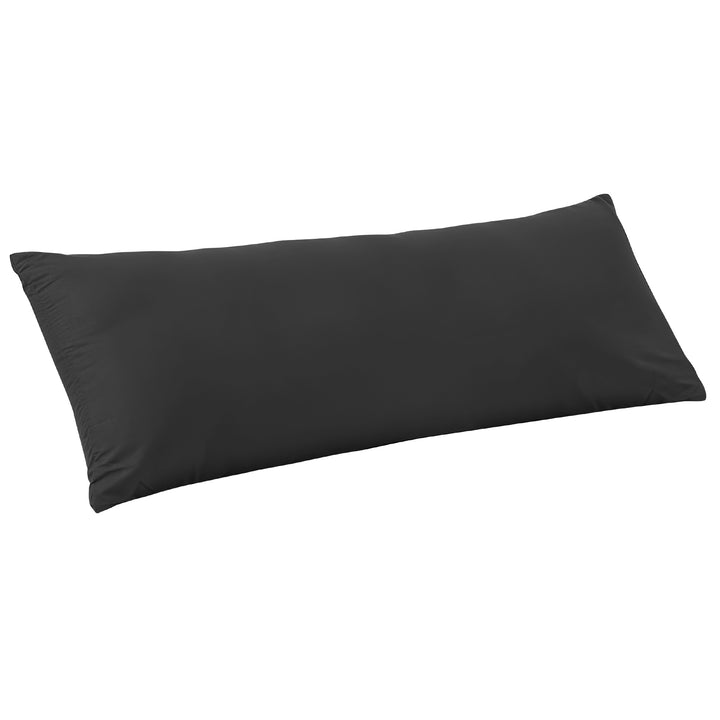 LINENOVA Microfibre Pillowcases Body Black