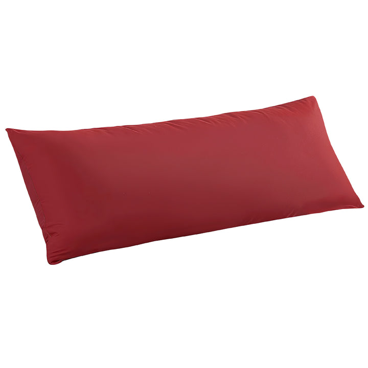 LINENOVA Microfibre Pillowcases Body Burgundy